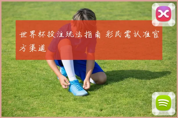 世界杯投注玩法指南 彩民需认准官方渠道